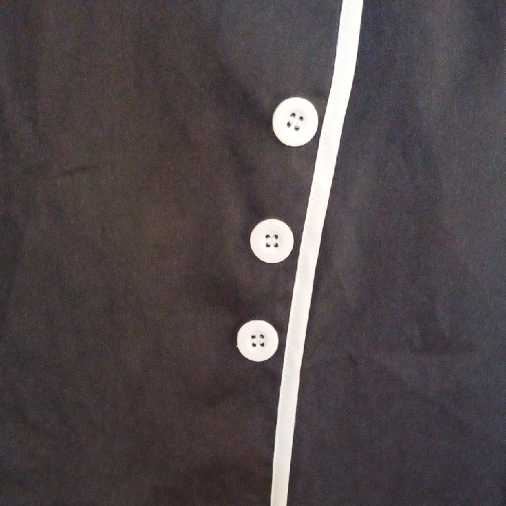 SHEIN Black Dress with White Accents - Picture 3 of 6